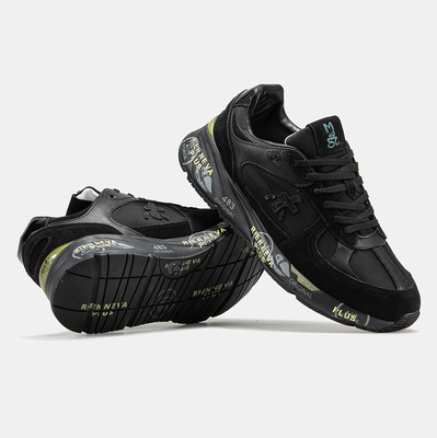 Кроссовки Premiata Mase Triple Black (Черный) - фото 4 