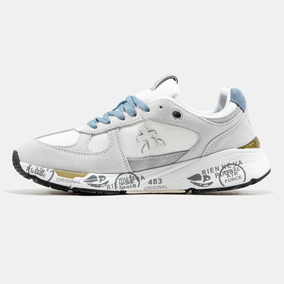 Кросівки Premiata Mase White Grey Blue (Сірий) - фото 4 