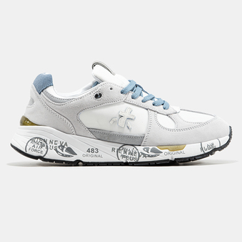 Кроссовки Premiata Mase White Grey Blue