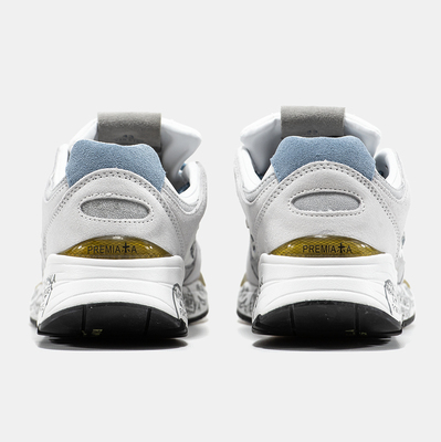 Кросівки Premiata Mase White Grey Blue (Сірий) - фото 5 