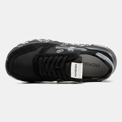 Кросівки Premiata Mick Black Grey Reflective (Чорний) - фото 3 