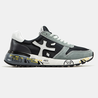 Кросівки Premiata Mick Black Grey White