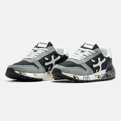 Кросівки Premiata Mick Black Grey White (Сірий) - фото 2 