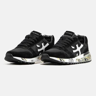 Кросівки Premiata Mick Black White Grey Sole (Чорний) - фото 2 