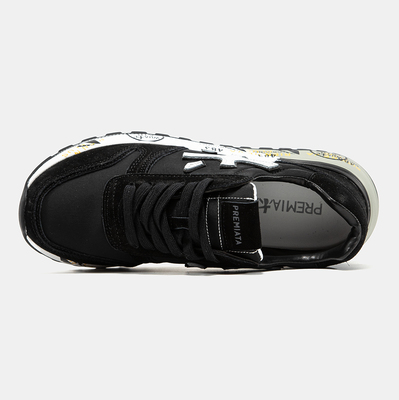 Кросівки Premiata Mick Black White Grey Sole (Чорний) - фото 3 