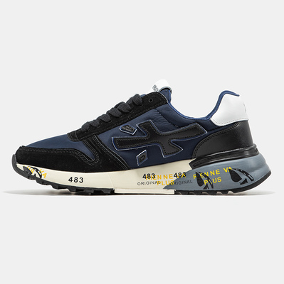 Кросівки Premiata Mick Blue Black White (Синій) - фото 4 