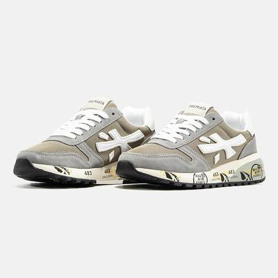Кросівки Premiata Mick Grey Beige White (Сірий) - фото 2 