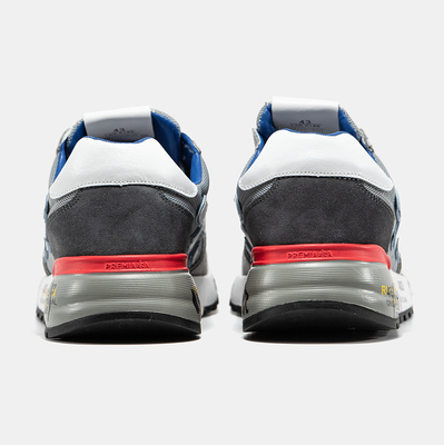 Кросівки Premiata Mick Grey Blue Red (Сірий) - фото 5 