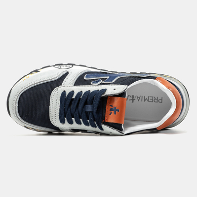 Кросівки Premiata Mick Navy Grey Orange (Синій) - фото 3 