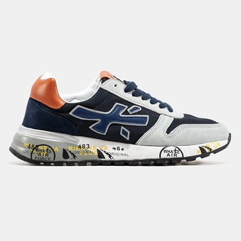 Кросівки Premiata Mick Navy Grey Orange