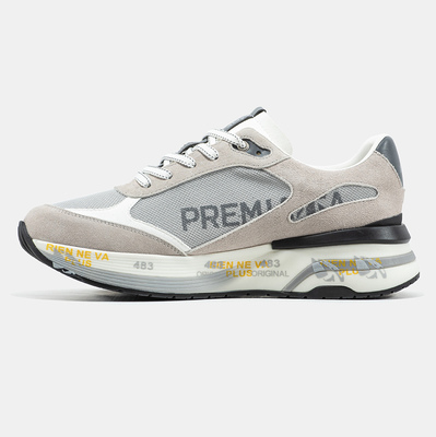 Кросівки Premiata Moerun Beige Grey Black (Сірий) - фото 4 