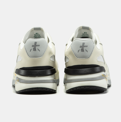 Кросівки Premiata Moerun Cream White Grey (Білий) - фото 5 