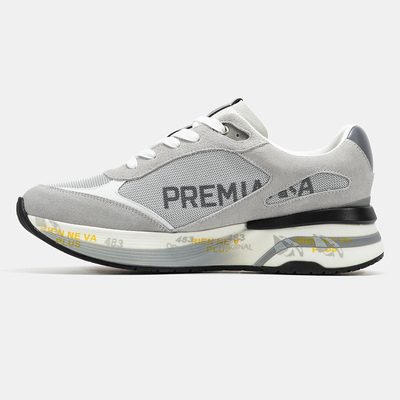 Кросівки Premiata Moerun Grey Black (Сірий) - фото 4 