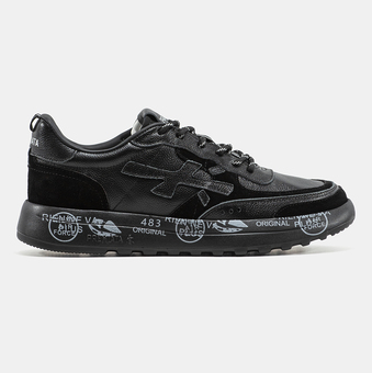 Кросівки Premiata Nous Black White Graphic Sole