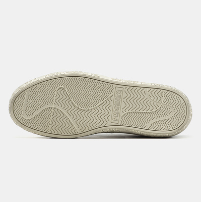 Кеди Premiata Steven Black White Beige (Чорний) - фото 6 