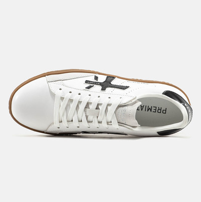 Кеди Premiata Steven White Black Gum (Білий) - фото 3 