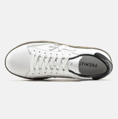 Кеди Premiata Steven White Gold Black Gum (Білий) - фото 3 