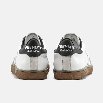 Кеди Premiata Steven White Gold Black Gum (Білий) - фото 5 