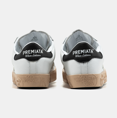 Кеди Premiata Steven White Gum (Білий) - фото 5 