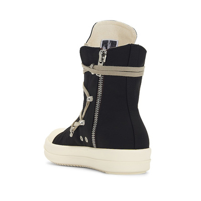 Кросівки Rick Owens DRKSHDW Strobe Cotton Denim Hexa High Black Milk DU02B4805 DQ 911 (Чорний) - фото 4 