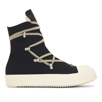 Кроссовки Rick Owens DRKSHDW Strobe Cotton Denim Hexa High Black Milk