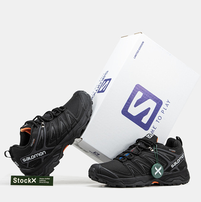 Кроссовки Salomon Speedcross Pro Thinsulate Black Orange Gore-Tex Tермо (Черный) - фото 6 