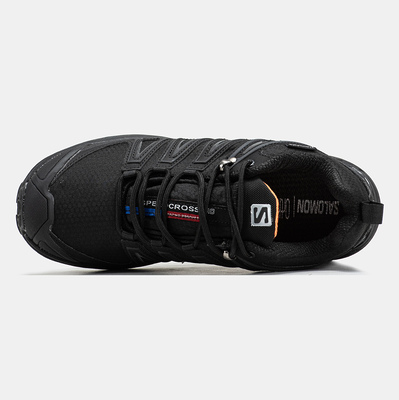 Кроссовки Salomon Speedcross Pro Thinsulate Black Orange Gore-Tex Tермо (Черный) - фото 3 