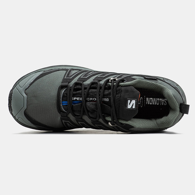 Кроссовки Salomon Speedcross Pro Thinsulate Green Black Gore-Tex Термо (Зеленый) - фото 3 