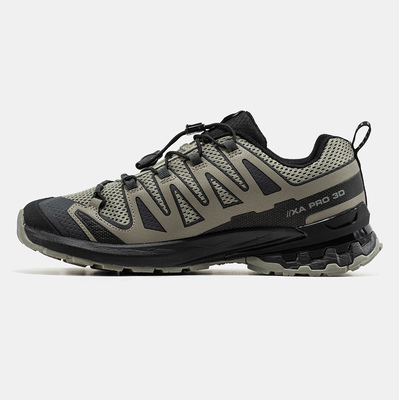 Кросівки Salomon XA Pro 3D V8 Khaki Black (Хакі) - фото 4 