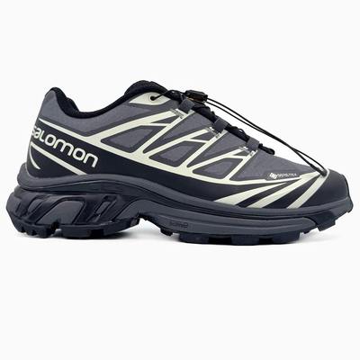 Кроссовки Salomon XT-6 Gore-Tex Black Gray (Черный) - фото 1 Keedy
