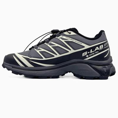 Кроссовки Salomon XT-6 Gore-Tex Black Gray (Черный) - фото 3 