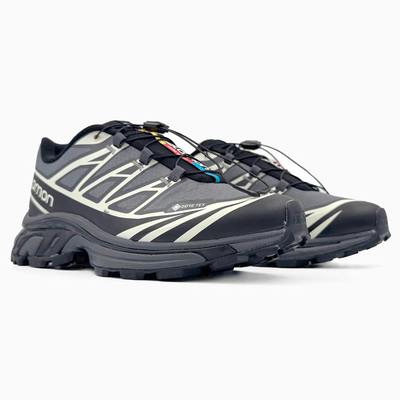 Кроссовки Salomon XT-6 Gore-Tex Black Gray (Черный) - фото 2 