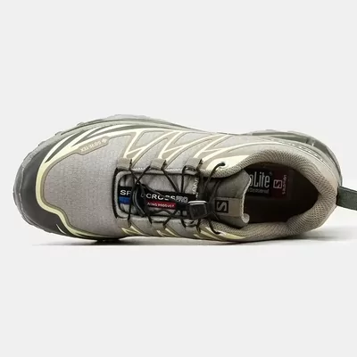 Кроссовки Salomon XT-6 Gore-Tex Taupe Olive (Коричневый) - фото 3 