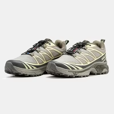 Кроссовки Salomon XT-6 Gore-Tex Taupe Olive (Коричневый) - фото 2 
