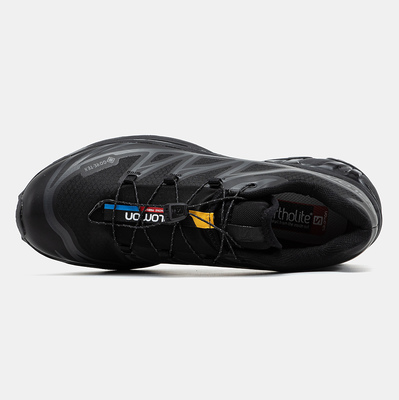 Кроссовки Salomon XT-6 Gore-Tex Triple Black (Черный) - фото 3 