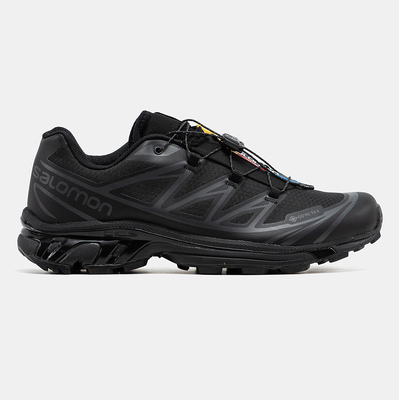 Кроссовки Salomon XT-6 Gore-Tex Triple Black (Черный) - фото 1 Keedy