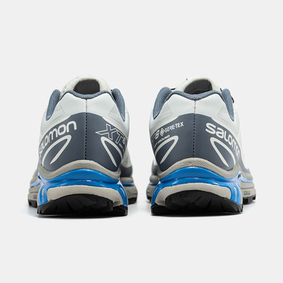 Кроссовки Salomon XT-6 Gore-Tex White Grey Blue (Белый) - фото 5 