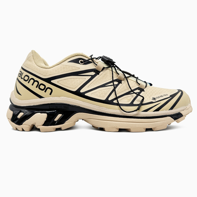 Кроссовки Salomon XT-6 Gore-Tex Beige Black (Бежевый) - фото 1 Keedy