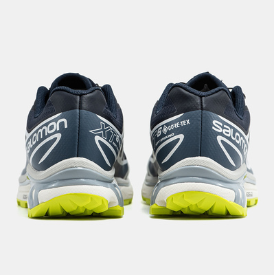 Кросівки Salomon XT-6 Soft Ground Gore-Tex Navy White Yellow (Синій) - фото 5 