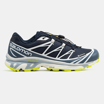 Зимняя обувь Salomon XT-6 Soft Ground Gore-Tex Navy White Yellow