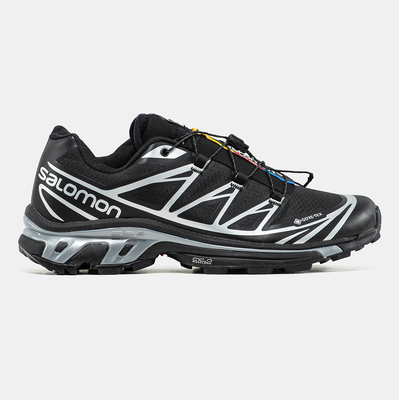 Кроссовки Salomon XT-6 Soft Ground GTX Black Silver (Черный) - фото 1 Keedy