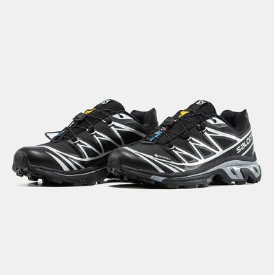 Кроссовки Salomon XT-6 Soft Ground GTX Black Silver (Черный) - фото 2 