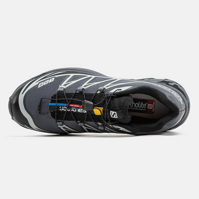 Кросівки Salomon XT-6 Softground Black Grey Reflective (Сірий) - фото 3 