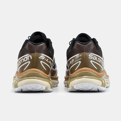 Кроссовки Salomon XT-6 Softground Brown Caramel White (Коричневый) - фото 5 