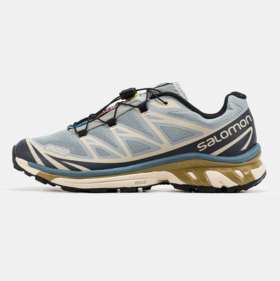 Кросівки Salomon XT-6 Softground Desert Sage Multi (Блакитний) - фото 4 
