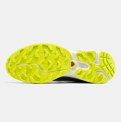 Кросівки Salomon XT-6 Softground Navy Lime Grey (Синій) - фото 6 