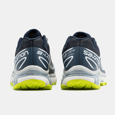 Кросівки Salomon XT-6 Softground Navy Lime Grey (Синій) - фото 5 