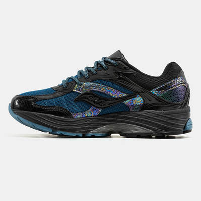 Кросівки Saucony Progrid Omni 9 Black Aqua Blue (Синій) - фото 4 