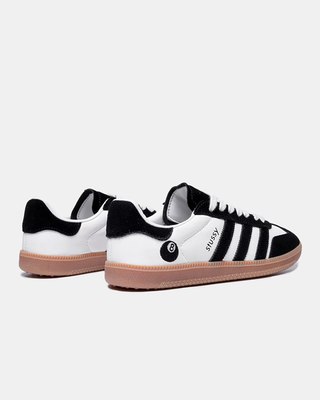 Кеды Stussy x Adidas Samba 8 Ball Concep (Белый) - фото 5 