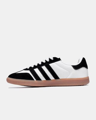 Кеды Stussy x Adidas Samba 8 Ball Concep (Белый) - фото 4 